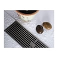 thumbnail image 2 of Desagüe de piso ZHCH acero inoxidable alargado gran desplazamiento, 2 of 4