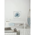 thumbnail image 6 of Marmont Hill Swirl of Blue Framed Wall Art, 24" x 24", 6 of 6