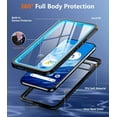 thumbnail image 5 of for Google Pixel 8a Case Waterproof, Built-in Lens & Screen Protector[Full Body Shockproof][Military Drop Proof][Dustproof][IP68 Underwater] Protective Cover for Pixel 8A 6.1”-Blue/Clear, 5 of 15