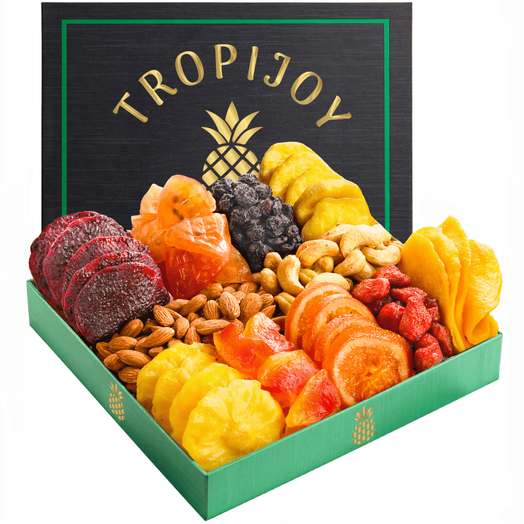 Vacaville Octagon Fruit & Nut gift Box - Walmart.com