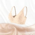 thumbnail image 5 of Soyumi Wireless Bras for Women No Underwire Seamless Buttery Bralettes Smoothing Women's Bras Full Coverage Shapedly Bra, Rose Gold, 5 of 6