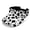 Black and White Spots, variant on Gradient Galaxy Leopard Print with Sparkle Accents Open Top Sun Visor Cap, Polyester Fabric Adjustable Strap Visor Hat Design Sun Visor Hat for Men