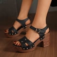 thumbnail image 1 of WILLBEST Sandalias De Verano Para Mujer, De Tacón Alto, Cómodas, Informales, Elegantes, Con Punta Abierta, Para Vacaciones, Trabajo, Citas., 1 of 8