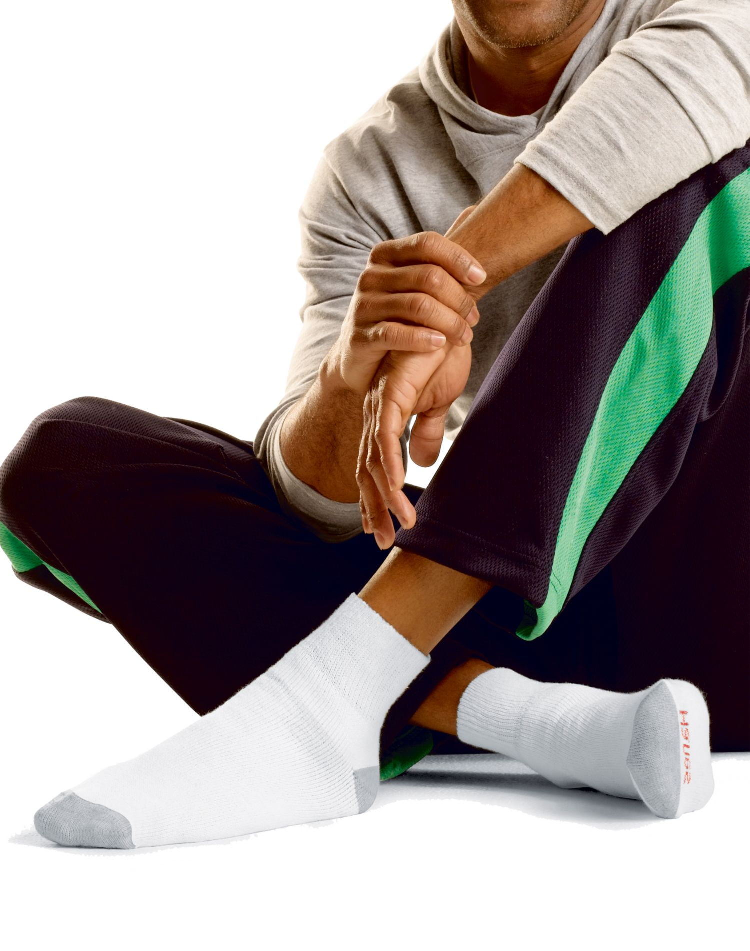 Hanes Men`s Big Tall Ankle Socks, 1214, White Walmart Canada