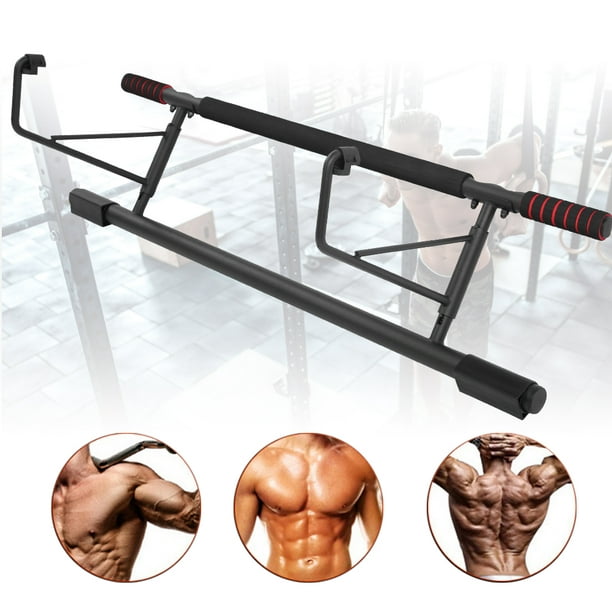 nicotine ticket Verbeteren Fdit Doorway Pull Up Bar,No Screws Pull Up Bar Doorway with Straight Grip  Fitness Chin‑Up Bar for Home Gym Exercise,Pull Up Bar - Walmart.com