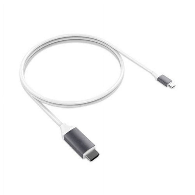 HDMI 4K Audio/Video Cable, 6 ft, White HDMI 4K Audio/Video Cable, 6 ft, White