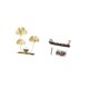 thumbnail image 5 of Estatua de figura,Estatuas de hojas y flores de metal,esculturas decorativas,Figuras decorativas para el hogar,para estante,mesa o vitrina.,Porta incienso,Quemador de incienso con forma de, 5 of 8