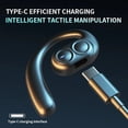 thumbnail image 6 of Ear Hook Mini Bluetooth 5.3 Headset TWS Earphones Earbuds Stereo Bass Headphones, 6 of 16