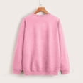 thumbnail image 4 of Women Crew Neck Pullover Halloween Sweatshirts for Women Plus Size 3X Womens Daily Home Outdoor Workout Solid Long Sleeve O Neck T Shirt Top Sweatshirt S, 4 of 5