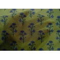 thumbnail image 4 of oneOone Cotton Silk Fabric Leaves & Floral Block Print Fabric By The Yard 42 Inch Wide, 4 of 4