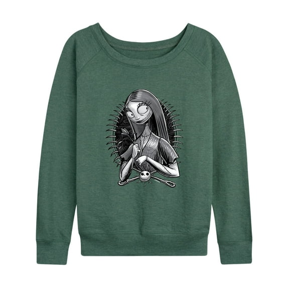 The Nightmare Before Christmas - Sally Vignette - Women's Lightweight French Terry Long Sleeve Shirt