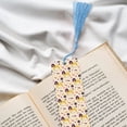 thumbnail image 6 of Kdxio Cartoon Poodle Dog Print Metal Tassel Bookmarks,Perfect Gift for Art Lovers and Bookworms Metal Bookmarks for Women, 6 of 8