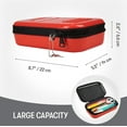 thumbnail image 5 of ZIPIT Lock Pencil Case | Lockable Tin Box | Large Capacity Red Pencil Box, 5 of 7