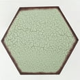 thumbnail image 5 of Noble House Vania Iron Hexagonal Side Table, Green, 5 of 6