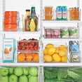 thumbnail image 5 of mDesign Plastic Kitchen Pantry/Cabinet Storage Bin w/Handles - 8 Pack - Clear, 5 of 8