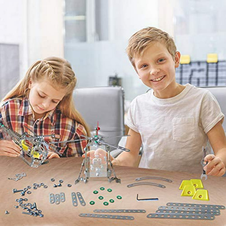 3 Bees & Me STEM Helicopter Building Toy Kit - Model Kit for Boys