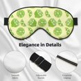 thumbnail image 4 of Naloa Various Lemons Print Sleep Mask for Sleeper, Light Blocking Sleeping Eye Mask for Women Men, Eye Shade with Adjustable Strap for Travel, Nap,Meditation, 4 of 7
