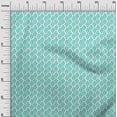 thumbnail image 3 of oneOone Polyester Spandex Turquoise Green Fabric Block Fabric For Sewing Printed Craft Fabric By The Yard 56 Inch Wide-8Q, 3 of 5