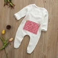thumbnail image 5 of Newborn Infant Baby Boy Girl Clothes Romper Jumpsuit Bodysuit Outfits White 0-3 Months, 5 of 6