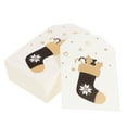 thumbnail image 1 of 100pcs Christmas DIY Tags Merry Christmas Bookmark Christmas Small Cards, 1 of 8