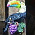 thumbnail image 3 of Decoración de Árboles de Árbol de Árbol de Tucan, Decoración de Árboles de Toucan Estatua de Jardín Colgante Colores Vibrantes fáciles de Ensamblar para al aire libre, 3 of 7