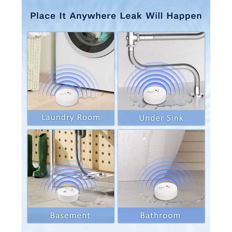 Geevon Water Leak Detector Alarm (2-Pack) photo 3