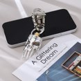 thumbnail image 3 of Alloy Skull Keychain Accessories Decoration, 3 of 14