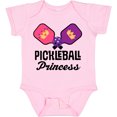 thumbnail image 3 of Inktastic Pickleball Princess Girls Baby Bodysuit, 3 of 5