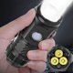 thumbnail image 1 of Linterna multifuncional compacta para acampada, 5 modos de iluminación, 300LM, con Clip para bolígrafo, carga USB para reparación de escalada, 1/2 Uds., 1 of 9