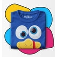 thumbnail image 3 of Shop4Ever Silly  Eye Turkey Face Thanksgiving Toddler's Cotton T-Shirt 5T/6T Royal Blue, 3 of 6