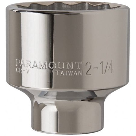 

Paramount 2-1/4 3/4 Drive Standard Hand Socket 12 Points 3-1/2 OAL
