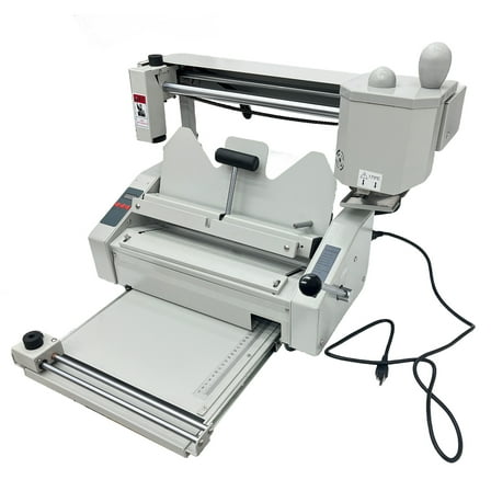 A4 Manual Hot Glue Book Binder 110V with Indenting Function Desktop Thermal Binding