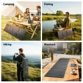 thumbnail image 5 of ALLPOWERS SE60 60W Portable Solar Panel for Power Station, Foldable Solar Charger, IP68 Waterproof for Camping, RV, Off-Grid & Emergency Power, 5 of 9