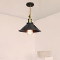 thumbnail image 2 of Juego de 2 lámparas de pared interiores retro luces industriales iluminación de hierro dormitorio pasillo restaurante negro, 2 of 4