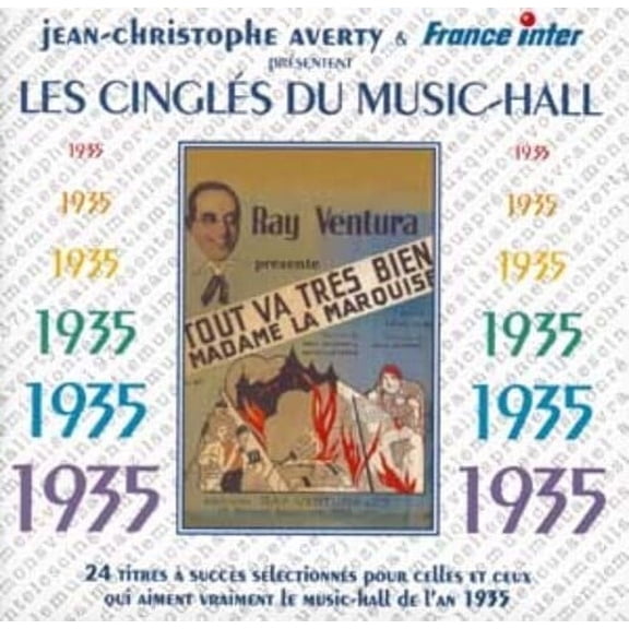 Various Artists - Les Cingles Du Music Hall 1935 - Music & Performance - CD