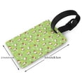 thumbnail image 4 of Daiia Guinea Pigs Durable Luggage Tags with Secure Strap Travel ID Tags Suitcase ID Tags Bag Identification Tags - Easy Identification for Men and Women, 4 of 8