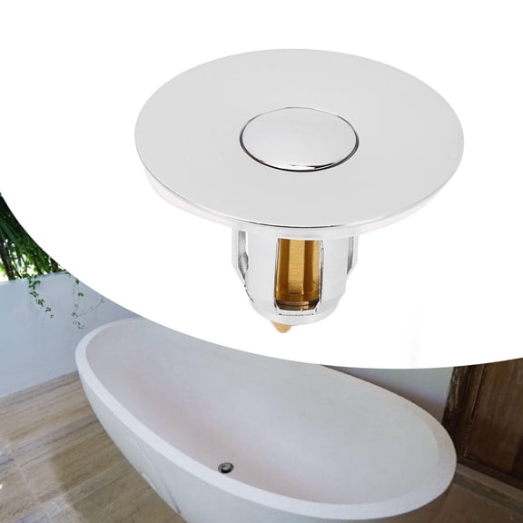YAHHU Universal Stainless Steel Sink Stopper – High‑Elasticity, Anti‑Clog Pop‑Up  for Standard Bathroom & Shower Tubes