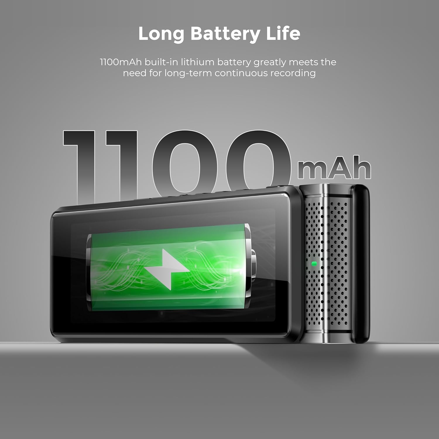 Innioasis R1 136GB Digital Voice Recorder with AI Transcription photo 4