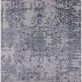 thumbnail image 1 of Ahgly Company Indoor Square Mid-Century Modern Purple Purple Oriental Area Rugs, 7' Square, 1 of 6
