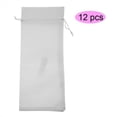 thumbnail image 1 of LYUMO 12pcs Simple Linen Fabric Wine Bag with Drawstring Champagne Decorative Cover , Gift Bag, Wine Drawstring Bag, 1 of 8