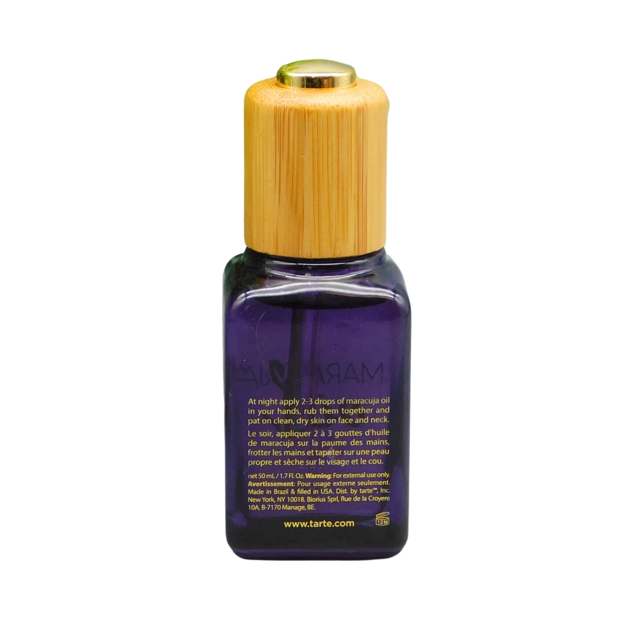 Tarte Maracuja Face & Body Oil, Vitamin C Hydrating Facial Oil, Smooth Lightweight & Moisturizing, 1.7 oz