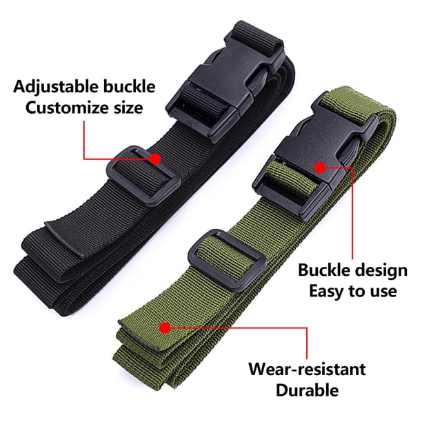 LELE LIFE 8Pack Utility Straps with Quick-Release Buckle, 59