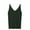 Green, variant on Womens Camisole Tops Summer Solid Sleeveless V Neck Tank Top Slim Knit Cami Blouses Dark Gray
