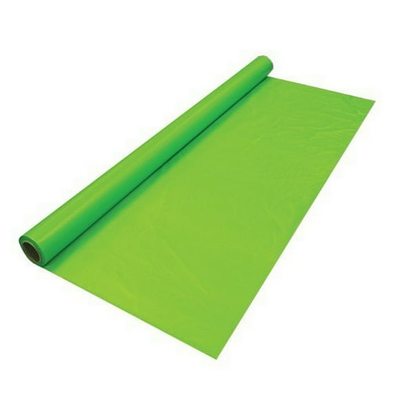 1 - Party Essentials 40" X 100' Heavy Duty Plastic Banquet Rolls - Citrus Green