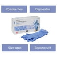 thumbnail image 4 of McKesson Confiderm 3.85C Nitrile Exam Gloves, Blue Medical Gloves - Small, 200 Count, 10 Boxes, 2000 Total, 4 of 11