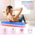 thumbnail image 3 of Yes4All 36inch Exercise Foam Roller EVA Dou Pastel, 3 of 7