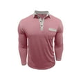 thumbnail image 4 of BXINGOHAI Men's Quarter Zip Pullover Long Sleeve Golf Shirts for Men 1/4 Half Zip Sweatshirts Pink 3XL, 4 of 6