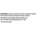 thumbnail image 2 of Twinings Brew Over Ice Unsweetened Peach Flavoured Black Iced Tea K-Cup Pods for Keurig, Caffeinated, 24 Count (Pack of 1), 2 of 5