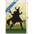 thumbnail image 3 of Marvel Comics - Loki - Minimalist Wall Poster, 22.375" x 34", 3 of 3