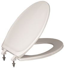 Briggs PARCHMENT Beneke High Quality Solid Plastic Round Front Toilet Seat 420 